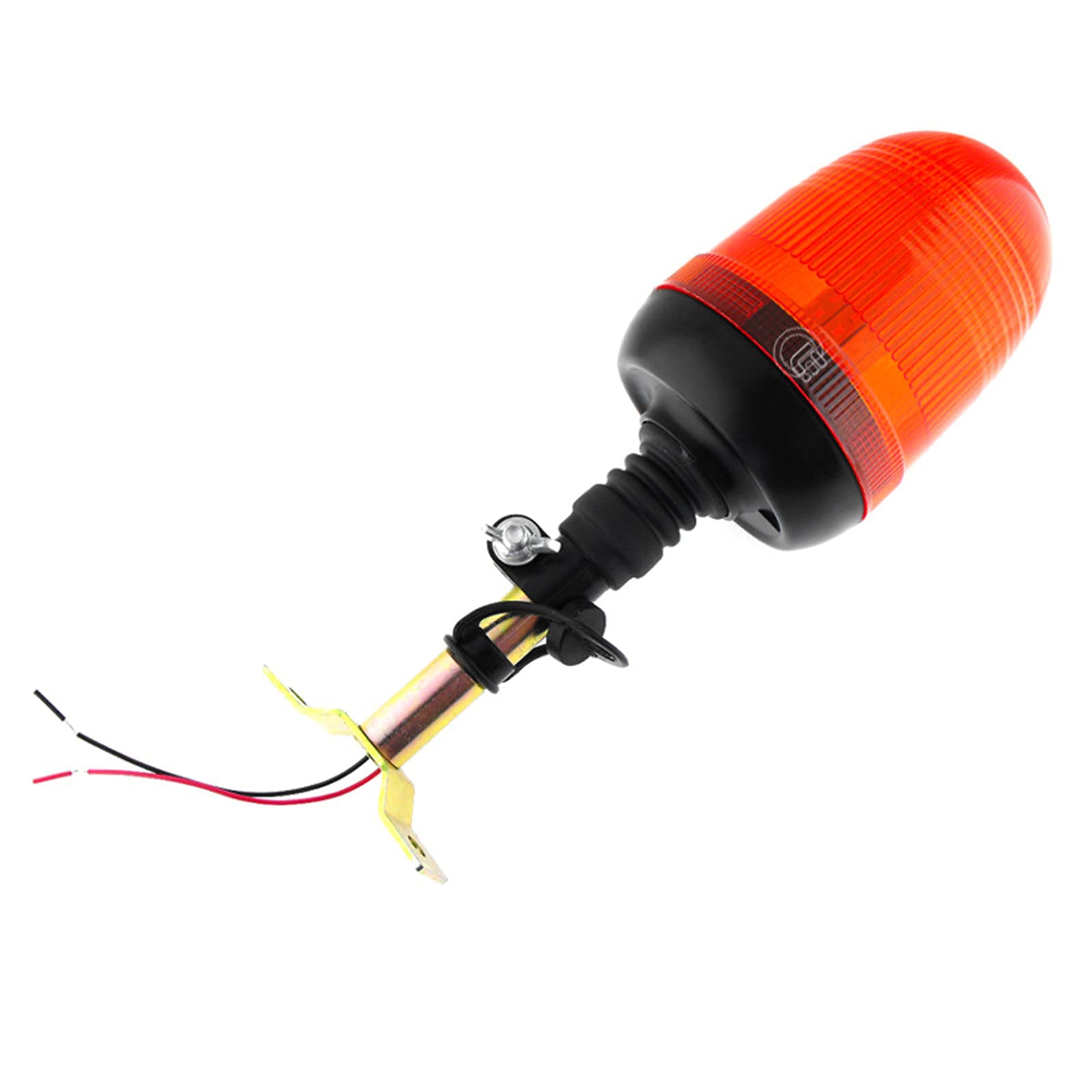 [Paquete De 2] Luz Estroboscópica De 60 LED, Baliza Ámbar Luz De Advertencia De Peligro De Emergencia Lámpara Estroboscópica De Montaje Flexible con Base ABS