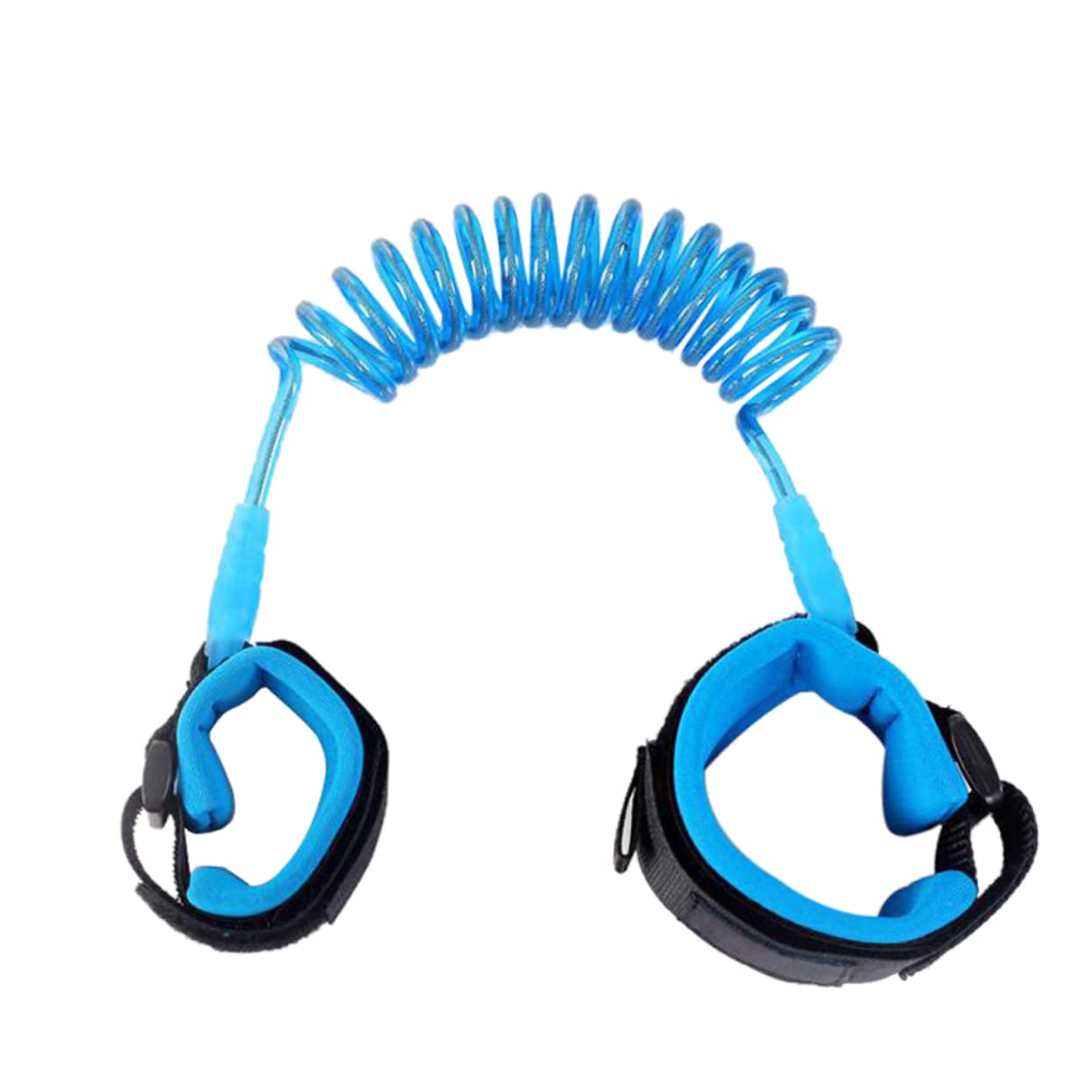 ifundom 1.5M Safety Harness Lost Wrist Link Leash for Comfortable Wear for Adults Durable Elastic Design for Outdoor Play Blue