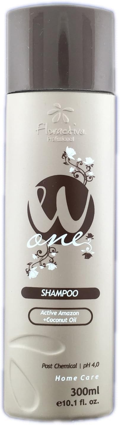 Floractive W One Home Care Shampoo 300ml - Active Amazon Infused for Long-Lasting Smoothness