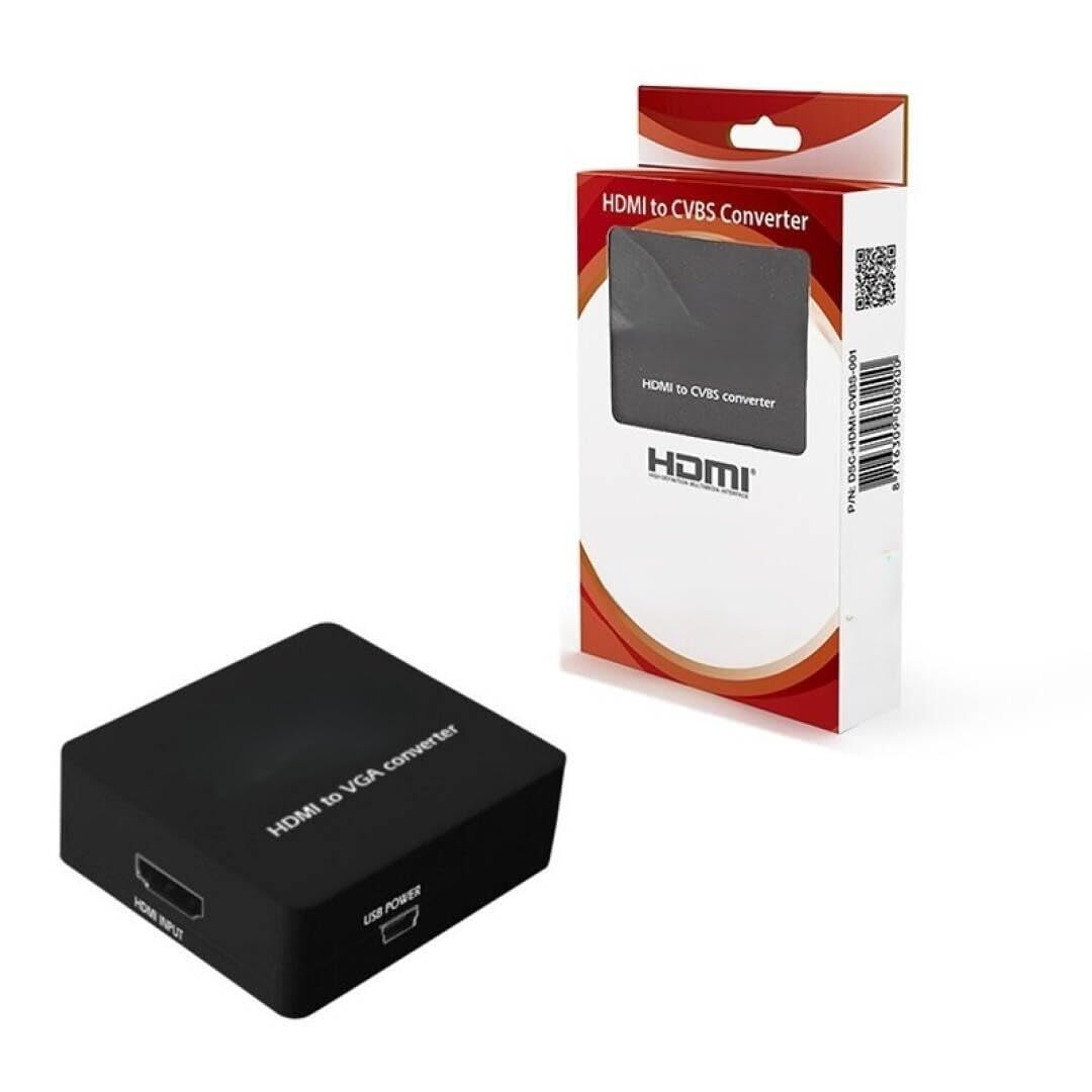 Convertisseur péritel vers HDMI 1080p/720p, idéal pour connecter des appareils anciens à des écrans modernes.