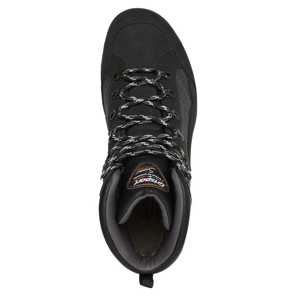 Grisport Everest Mid czarne buty trekkingowe rozmiar 43, czarny, 43 EU
