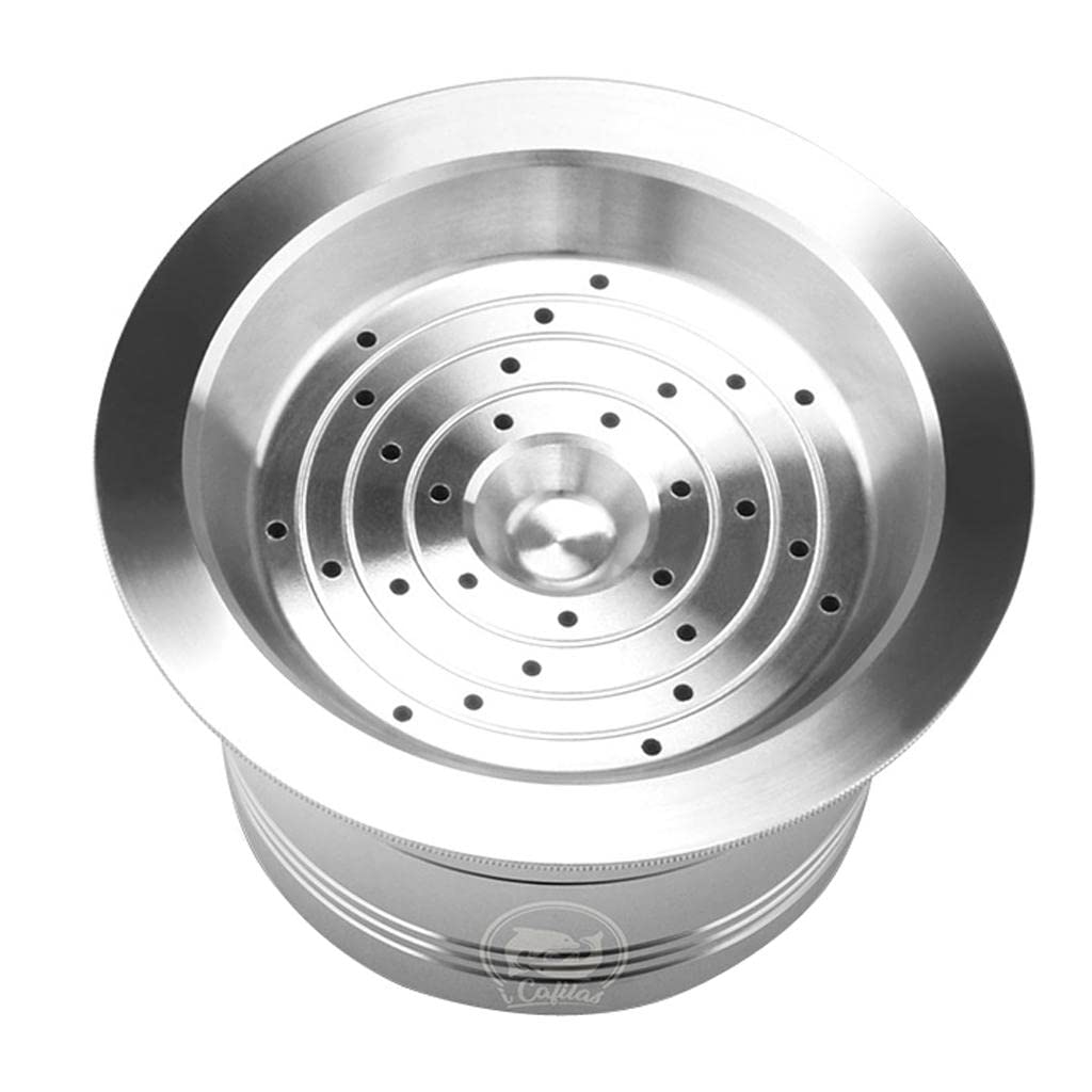 Wowobjects® Stainless Steel Reusable Coffee Capsule Cup Coffee Filters for Cafissimo