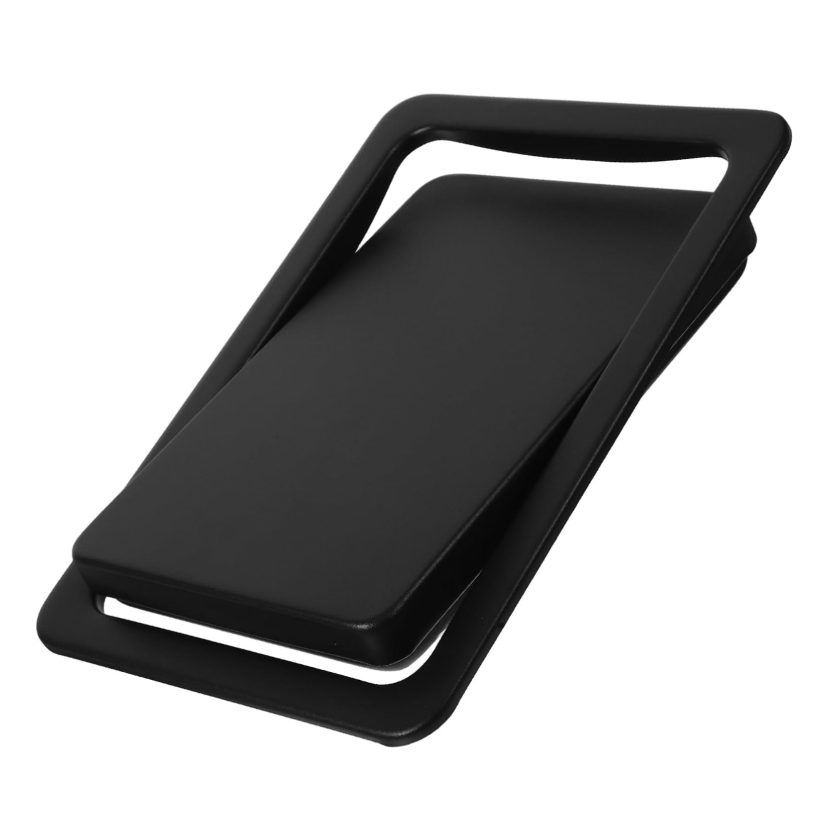 Clapet poubelle en acier inoxydable - Couvercle basculant intégré - Couvercle rabattable - Pour cuisine, plan de travail et lavabo - Robuste et facile à nettoyer - Élimination efficace des