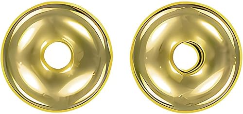 Miniatura 4 de Cuentas espaciadoras de oro amarillo, cuentas sin costuras con agujero de 0.051 in, detalles de calidad de joyería fina para collares, pulseras y