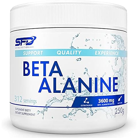 ALLNUTRITION Beta Alanin Nahrungsergänzungsmittel auf Basis der Aminosäure Beta Alanin Taurin Vitamin B6 250g Cover