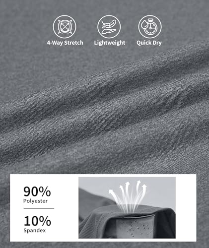 V VALANCH Men's Short Sleeve Button Up Business Casual Polo Shirts - image 5