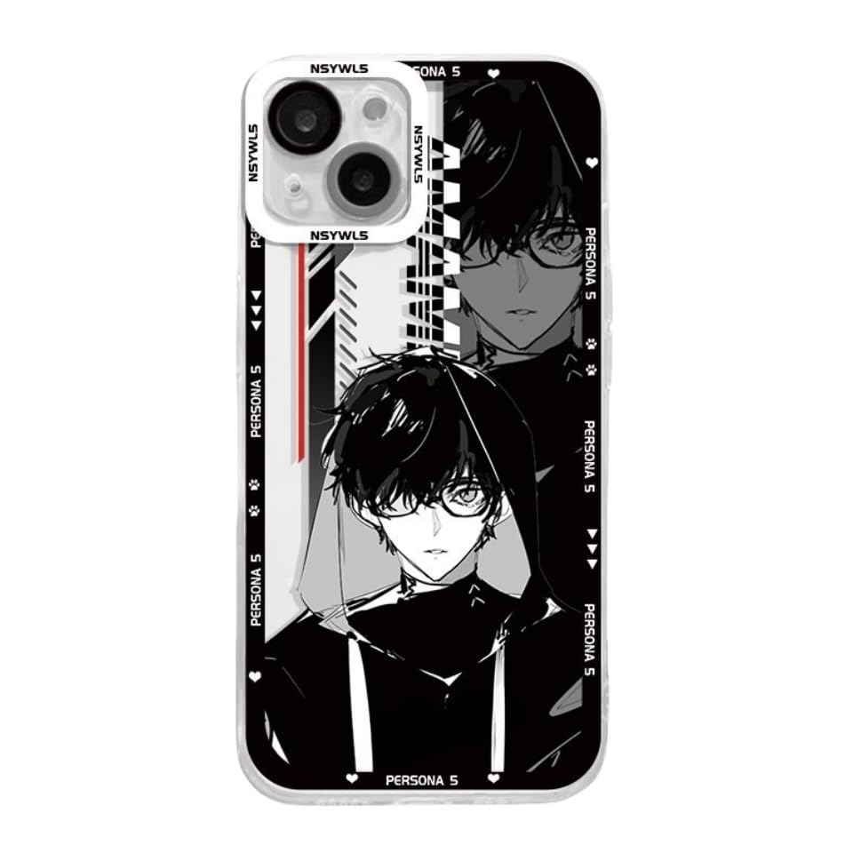 Amazon.co.jp: ペルソナ5 スマホケース iPhone用 携帯ケース 雨宮蓮