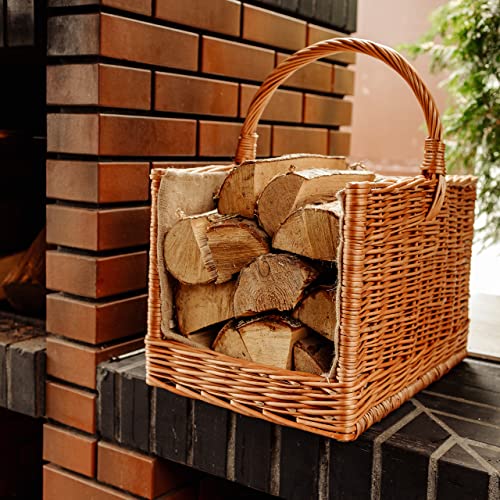 Weidenkorb Fur Holz Gro