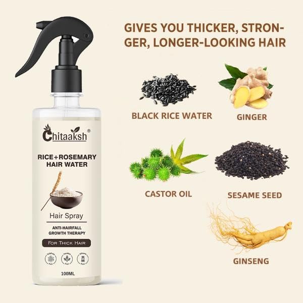 Hair Spray con Extracto Natural de Romero y Agua de Arroz 100ml miniatura 7