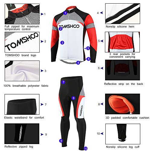 DECDEAL Spring Autumn Men Roupa de ciclismo Set Sportswear Estrada Mountain Bicycle Bike Outdoor Ful