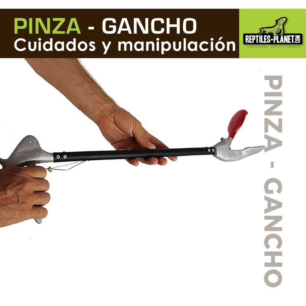 Reptiles Planet – Pinza de Gancho Protect para Reptiles – 63 cm