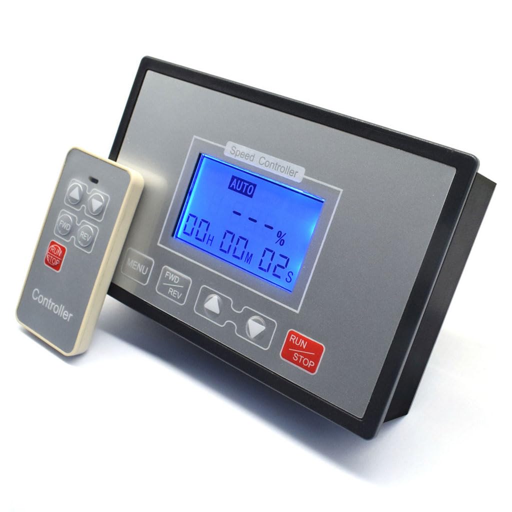 PWM Regulador de velocidad del motor DC10-55V 60A Controlador de voltaje ajustable R