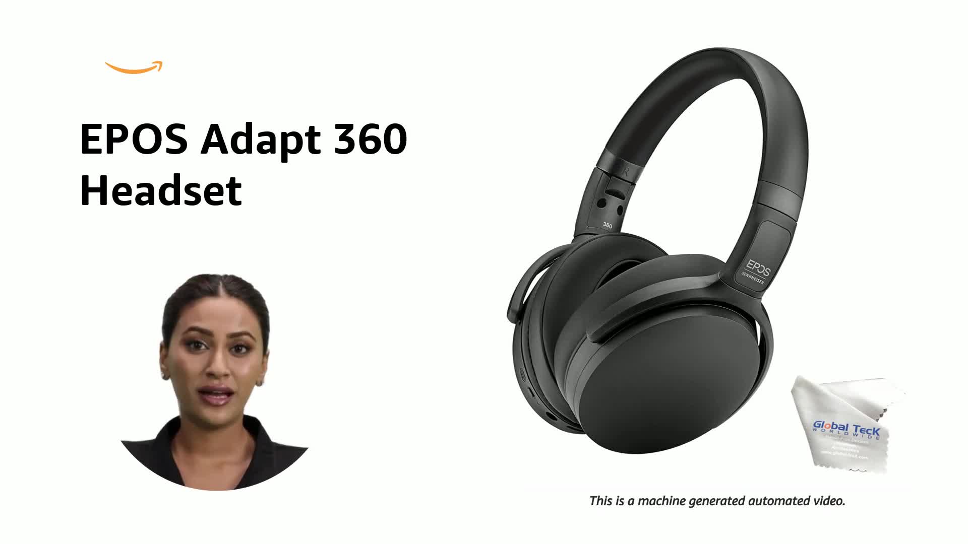 GTW Bundle with EPOS Adapt 360 Wireless Headset and Global Teck
