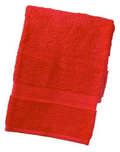 TowelsRus Egyptian 100% Super Soft Cotton 550 Gsm Hand Towel in Red by Towelsrus