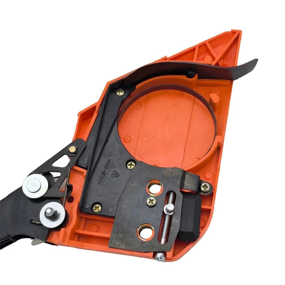 Conjunto de freno de cadena, cubierta de embrague de piñón, Kit de mango protector de manos for motosierras Husqvarna 136 137 137E 141 142 142E, reemplazo 530054802