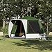 vidaXL Tent Green Large Polyester Fabric