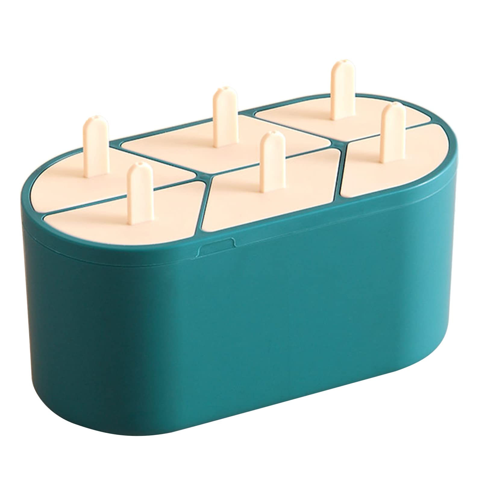 Tsophreniq Food Grade Ice Cream Mold Popsicles Molds Homemade Dessert Freezer Fruit for Pop Maker Easy to Use Clean Cube Trays