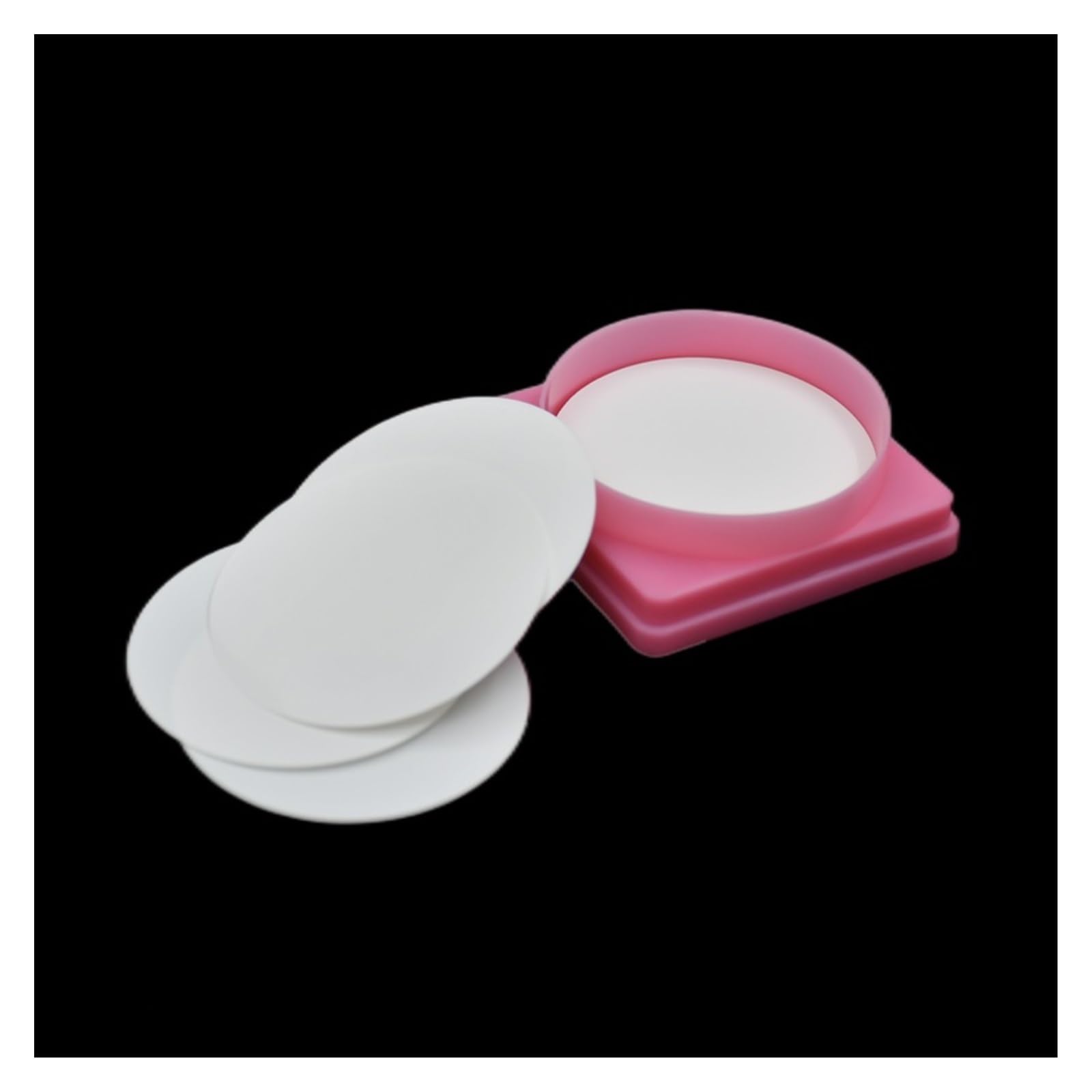 Equipo de Laboratorio Membranas de Filtro microporosas PVDF hidrofóbico 25 47 50 60 90 100 mm Tamaño de poro 0,22 0,45 um Micro Filtro de Membrana (Size : 100mm 0.45um 50 Pcs)