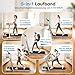 Laufband für Zuhause, FOUSAE 5 in 1 Walking Pad, 12km/h Klappbar Laufband mit 9% Steigung, 2.75HP Schreibtisch Treadmill mit LED-Anzeige, Fernbedienung und App, Bis 160 kg, Keine Installation