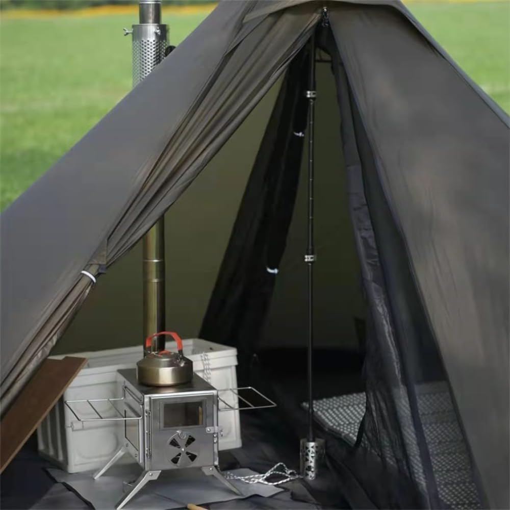 ⭐︎テントプロテクター 薪ストーブ 煙突ガード ステンレス製 Amazon | テントプロテクター 薪ストーブ専用 煙突ガード