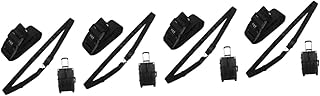 NOLITOY 4 Peças Alça De Bagagem Cruzada Alça De Bolsa Alça De Cinto De Bagagem Alças De Bagagem Para Malas Correias De Carga Cinto De Embalagem Fixação De Bagagem Alça De Ombro De Viagem