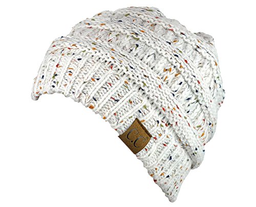 Image of Cambridge Select Thick Slouchy Knit Oversized Beanie Cap Hat