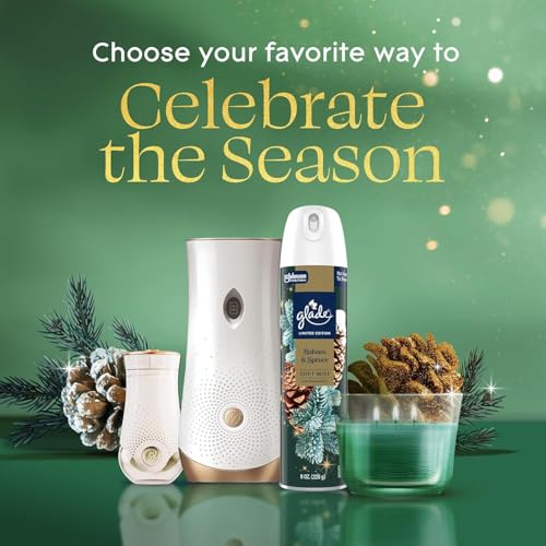 Glade PlugIns Scented Oil Refill, 6-Pack, Balsam & Spruce Holiday Fragrance, 0.67 fl oz (12 Total Refills), Air Freshener Oil Refills for Plug-In Warmer - image 8
