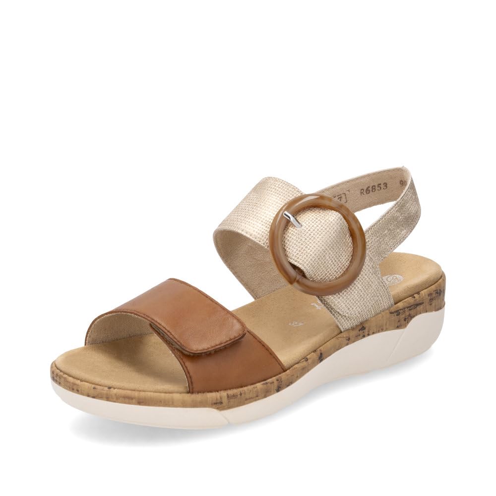 Remonte Women's Brown Rock Sandals - Size: 6.5