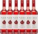 Produktbild VINELLO 6er Weinpaket Rosé - Pleno Rosado DO 2019 - Bodegas Agronavarra mit Weinausgießer | trockener Roséwein | spanischer Sommerwein aus Aragonien | 6 x 0,75 Liter