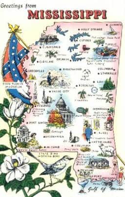 Greetings from, Mississippi, Postcard at Amazon's Entertainment ...