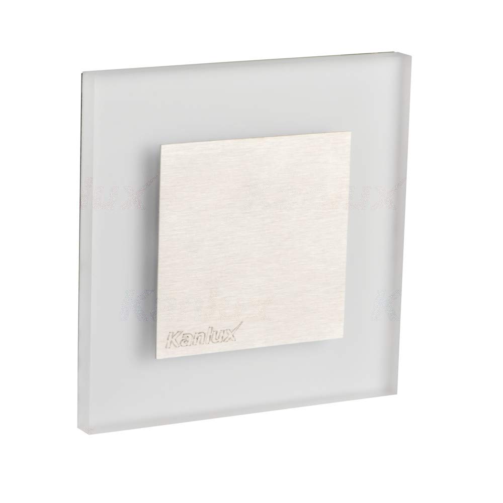 Square APUS LED WW 0.8W 12 DC LED Place Setting Light 23106
