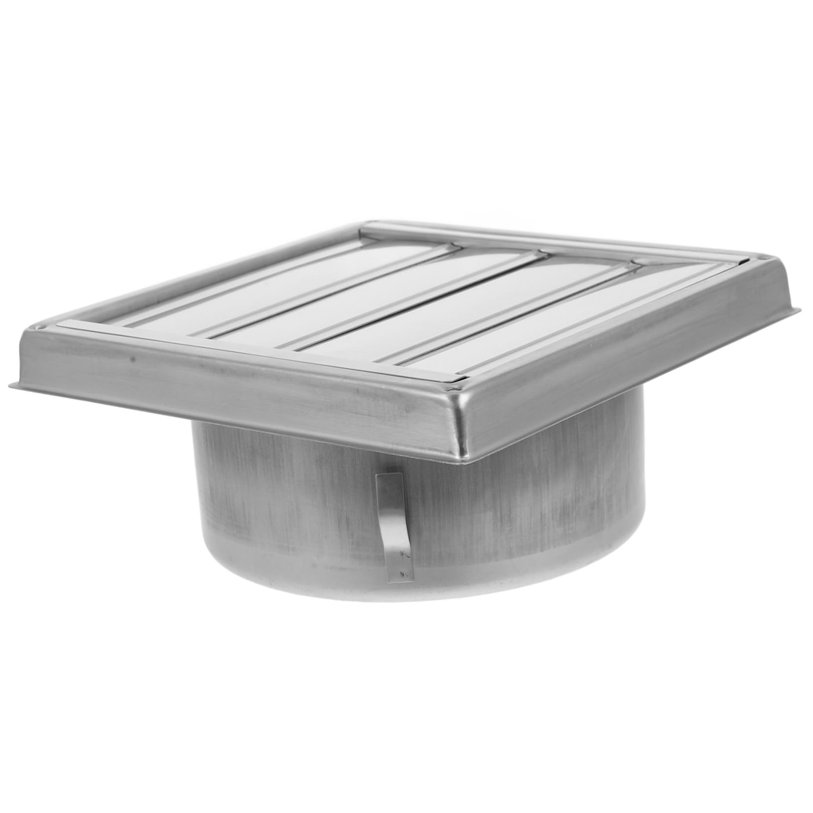 SEWACC Rejilla de Ventilación de Acero Inoxidable con Malla y Louvers Ajustables Cubierta Resistente la Lluvia para Pared Exterior Hogar Oficina y Baño Protección Contra Humedad y Flujo