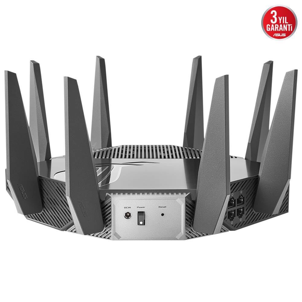 ASUS GT-AXE11000 routeur sans Fil Gigabit Ethernet Tri-Bande (2,4 GHz / 5 GHz / 6 GHz) Noir