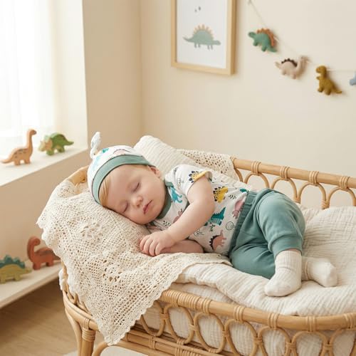 Image of Amnnchya Newborn Baby Boy Clothes Fishing Short Sleeve Romper Shirt Tops Pants Summer Spring Outfits Cute Hat Set