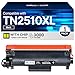 Produktbild TN2510 TN2510XL Tonerkartusche Kompatibel für Brother TN-2510 Toner für TN-2510XL Brother HL-L2400DW HL-L2400DWE DCP-L2620DW DCP-L2627DW MFC-L2800DW MFC-L2827DW MFC-L2835DW (1 Schwarz, 1er-Pack)