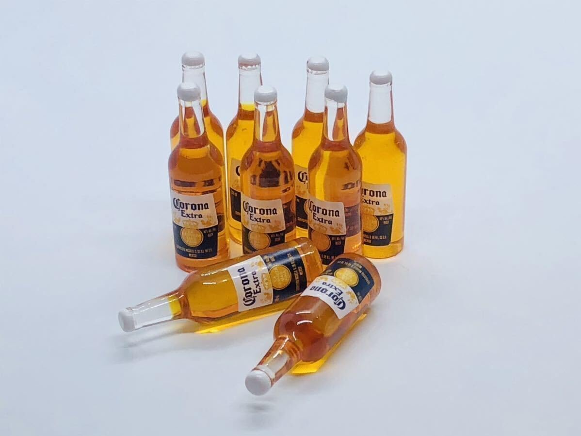 リーメント　ミニチュア　ドールハウス　酒　ボトル　フィギュア　ぷちサンプル Amazon.co.jp: ミニチュア 瓶ビール 10本セット リーメント