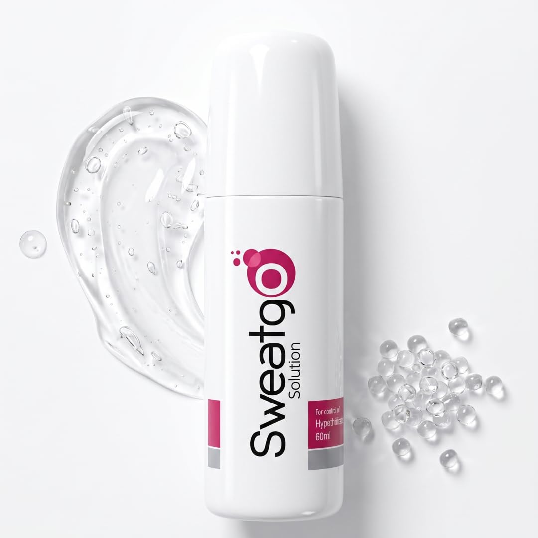 Salve Sweat Go Antiperspirant & Antisweat Deodorant Roll-on Underarm & Palm Controls Sweat Removes Body Odour All day Summer For Hyperhidrosis for Men & Women No Alcohol Keeps Skin Fresh & Clean 60 ML-image-36