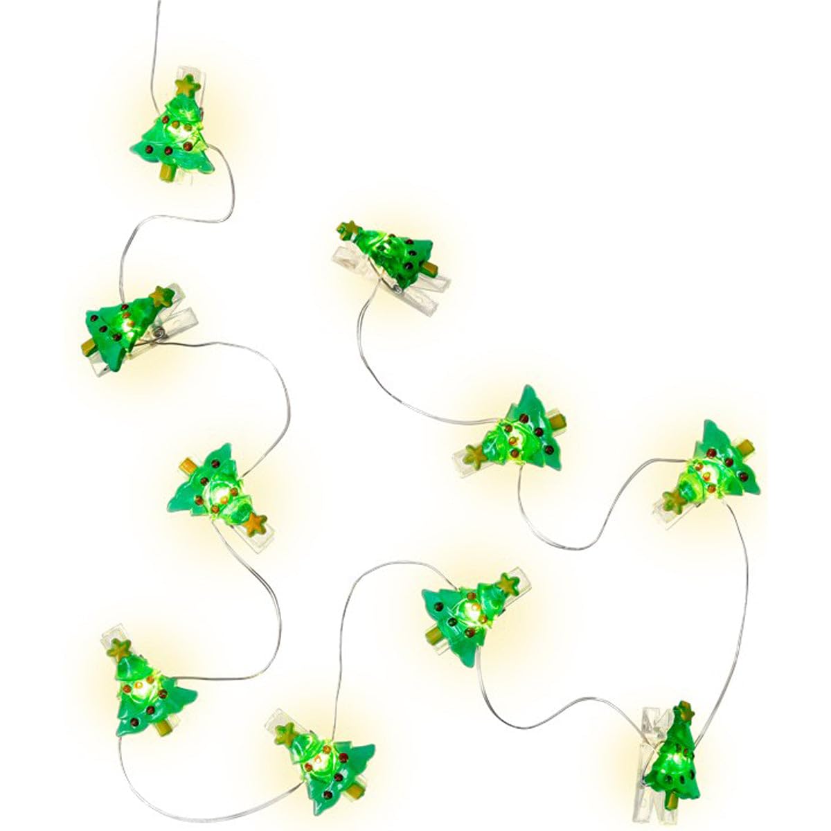 goobay 60254 10 LED Photo Clip Fairy Lights with Clothes Pegs/LED Clips for Polaroid Pictures/Fairy Lights for Hanging Polaroid Pictures/Photo Clips Decoration/for 10 Pictures