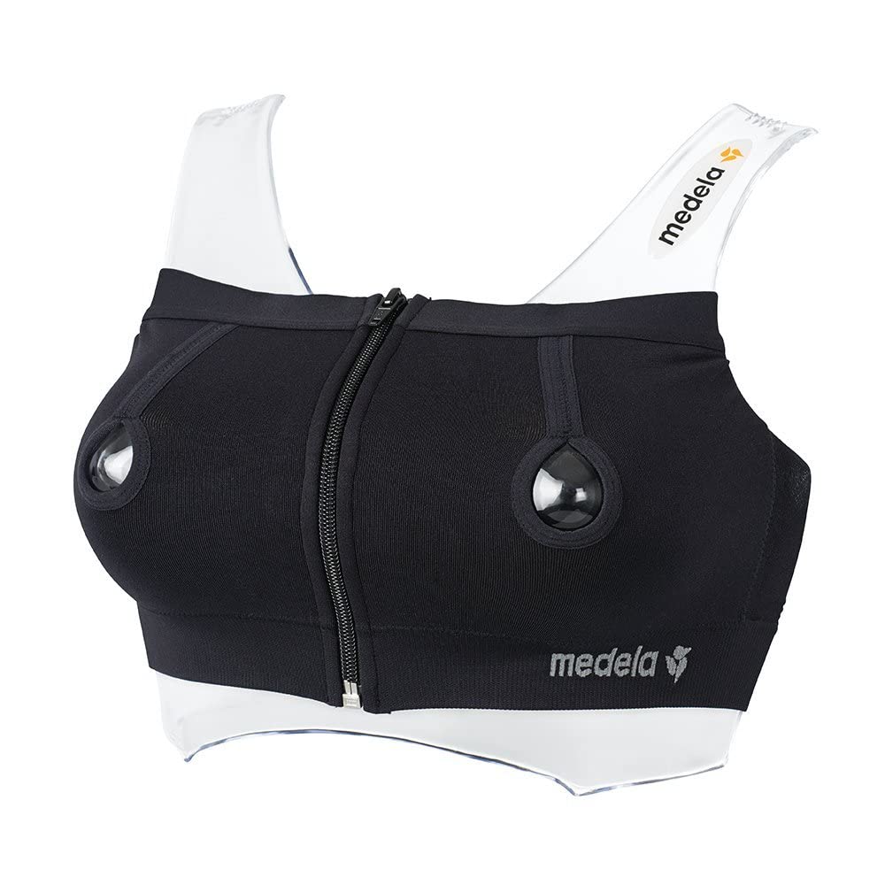 Amazon.co.jp: メデラ ハンズフリーさく乳ブラ ブラック L スマホ