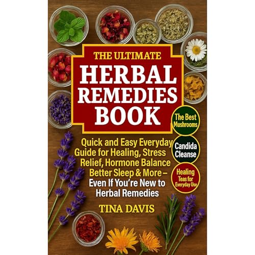 The Ultimate Herbal Remedies Book Audiolibro Por Tina Davis arte de portada