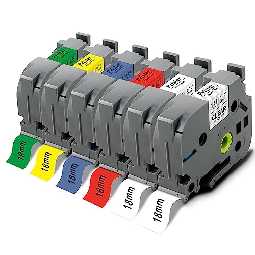 Ruban TZe 18mm Brother compatible pour organiser vos câbles