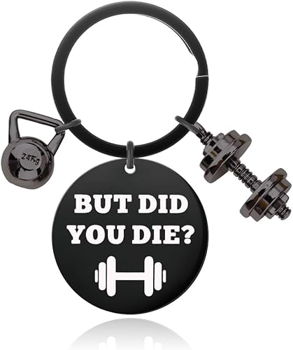 Gym Keychain for Bodybuilder Fitness Encouraging - Fitness Gifts For Husband