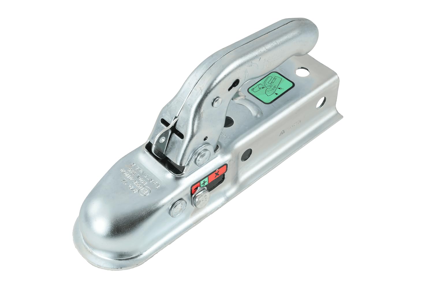 KNOTT gancio a sfera K7.5-G 750 kg timone quadro 45 mm carico verticale 75 kg per traino rimorchio per quadro 45 mm acciaio zincato protezione anticorrosione installazione semplice