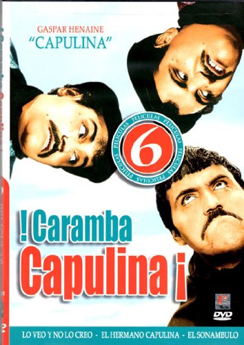 Caramba Capulina (6 Peliculas) Angelitos Del Trapecio, La Batalla De Los Pasteles, Operacion Carambola, La Ciguena Distraida, El Medico Modico, Caballo Torero.