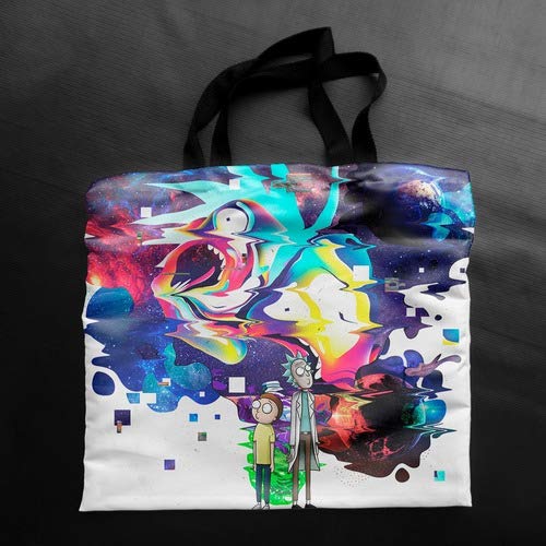 Ecobag Rick and Morty Bolsa Sacola De Praia Personalizada