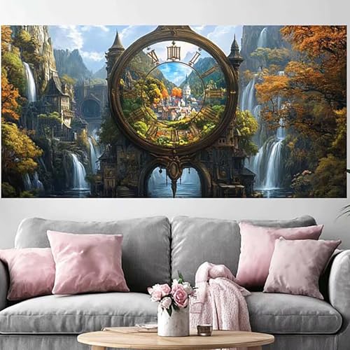 Diamond painting 50x100cm nouveauté 2026 broderie strass full drill