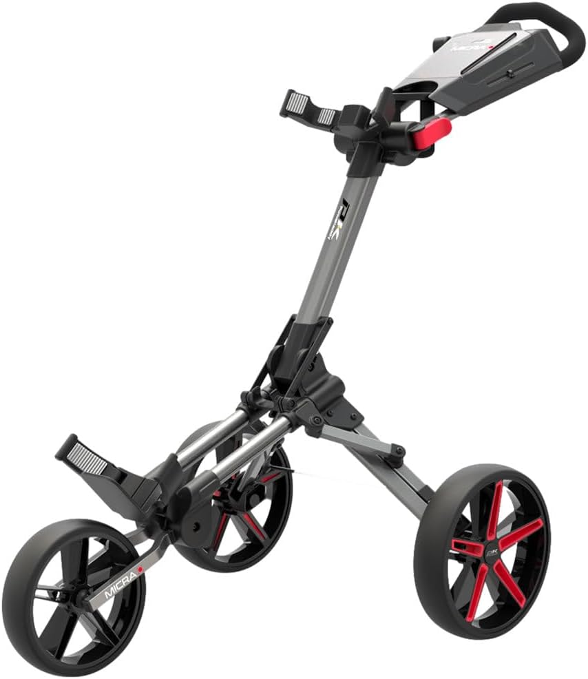 Micra Compact Lightweight Foldable Push Cart Golf Trolley