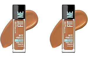 Maybelline Fit Me! Matte + Poreless Foundation Bundle: Coconut & Warm Coconut