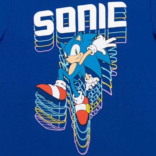 SEGA Sonic The Hedgehog 3 Pack Raglan T-Shirts Toddler to Big Kid Sizes (2T - 18-20)3