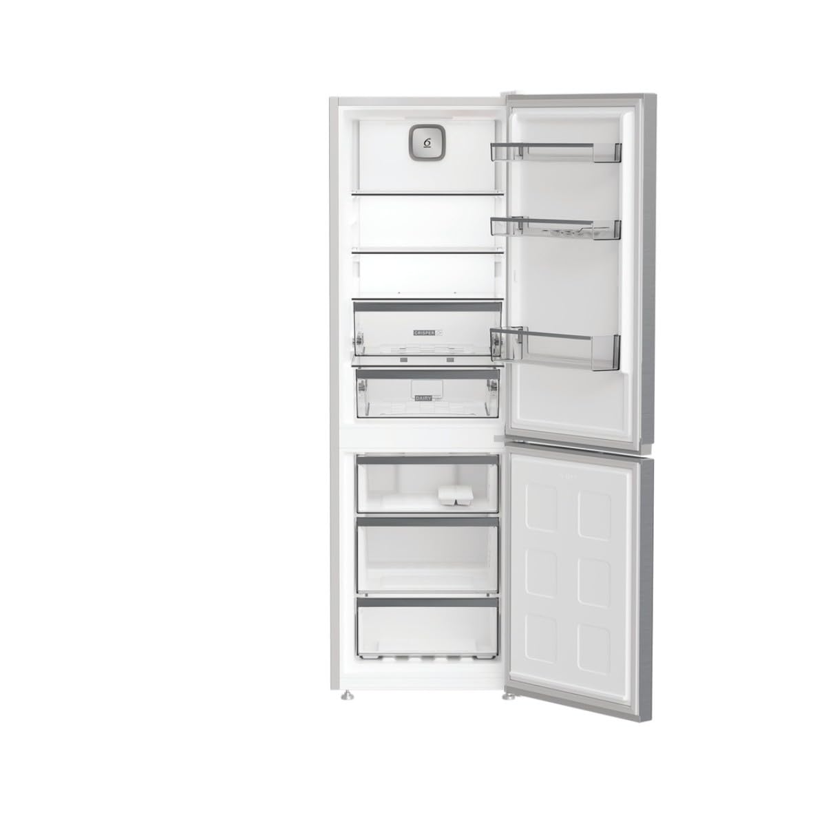 Whirlpool Frigorífico Combi 316L Titanium Inox - WHK 26362 XP4E